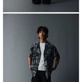Unisex Cleanfit Multi-color Fringed Plaid Shirts