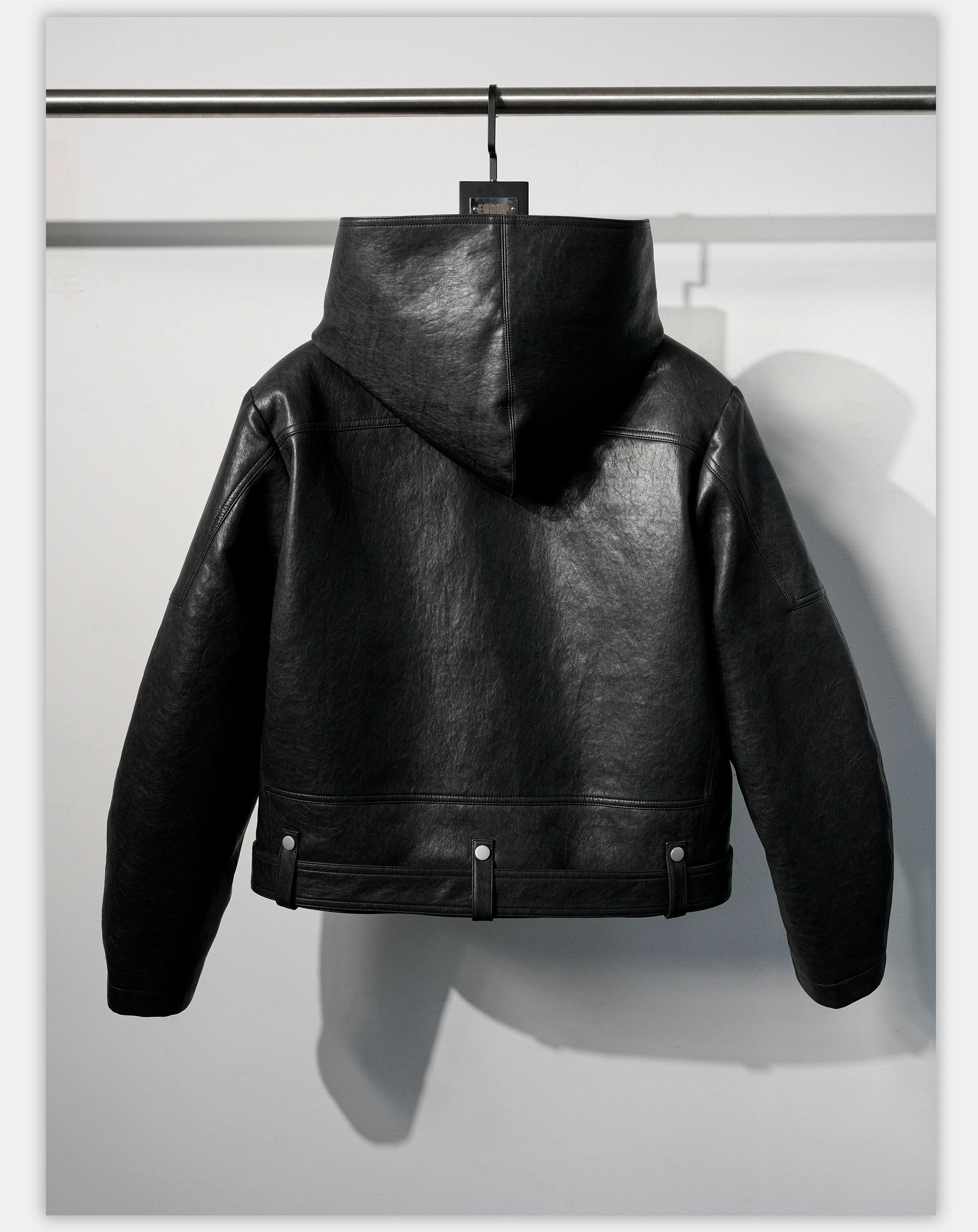 3M Collared Hooded Waxed Padded Jacket