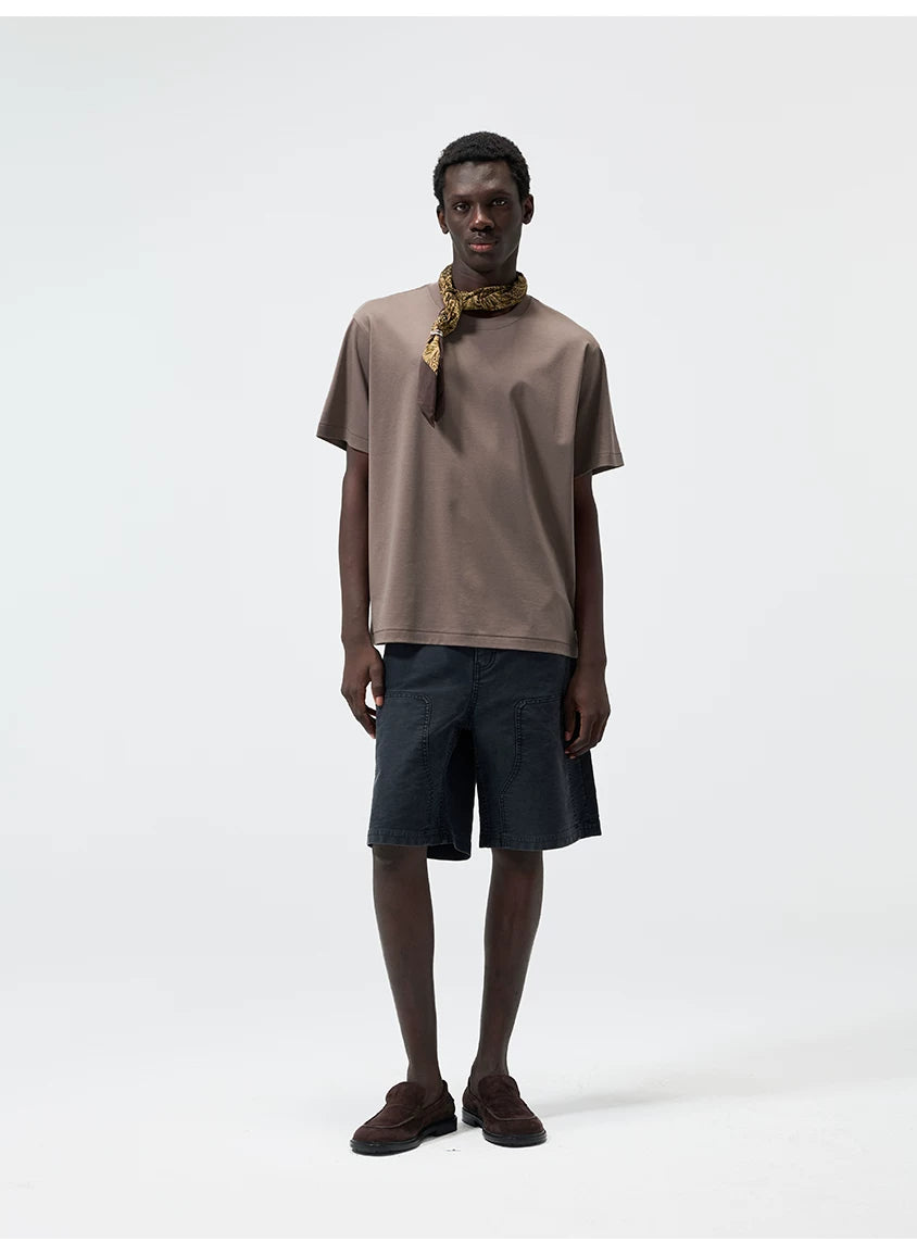 240G Multi Color Blend Crew Neck Tees