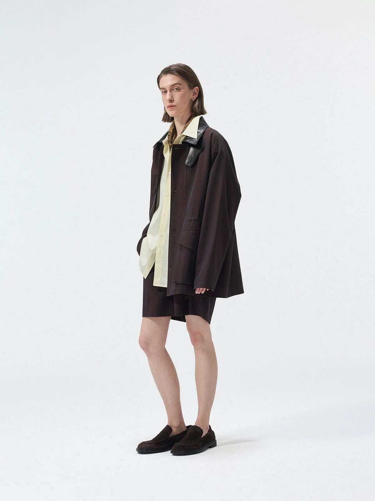 Japanese Triacetate Leather Jacket