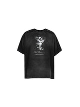 Prisoner Print Distressed Loose Tee