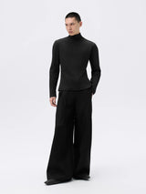 Cropped Slim Fit Long Sleeve Tee