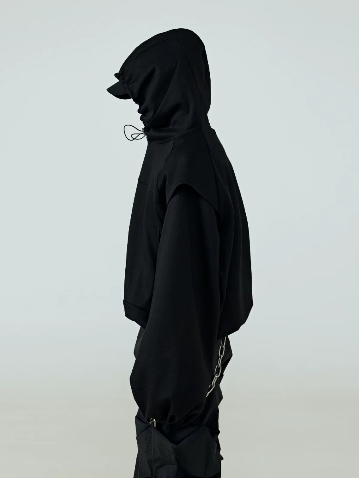 Oversized Heavy Drawstring Hoodie
