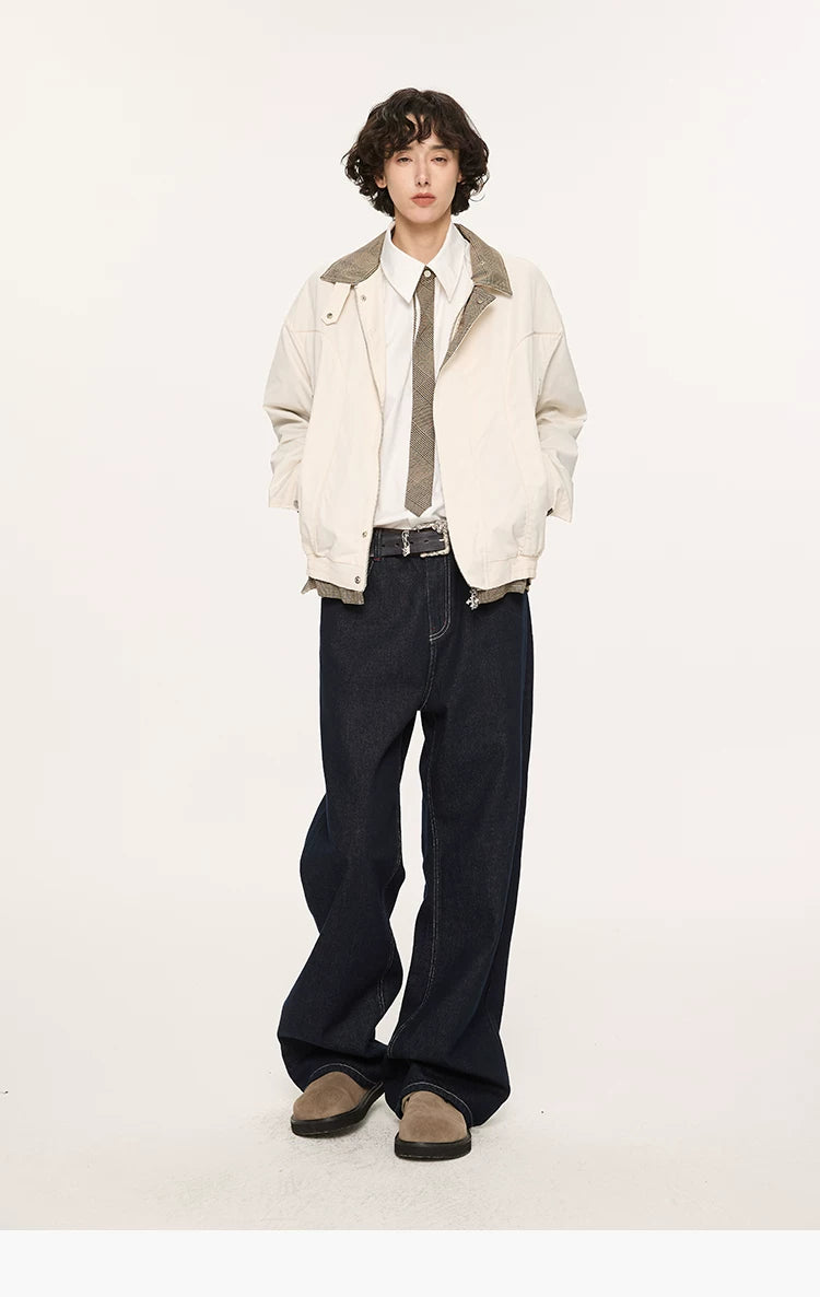 Houndstooth Harrington Jacket
