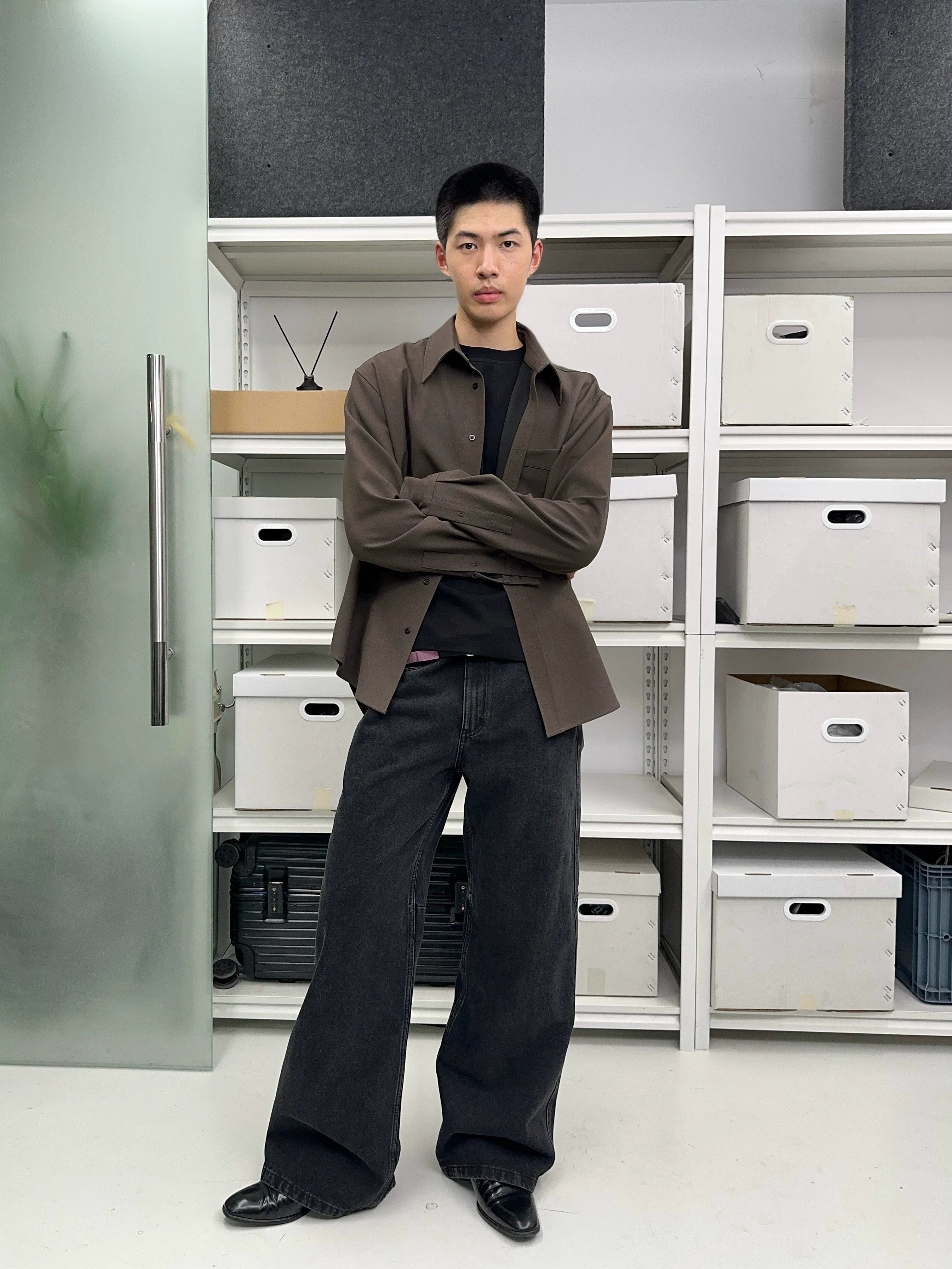 Wrinkle-Resistant Chest Pocket Shirts