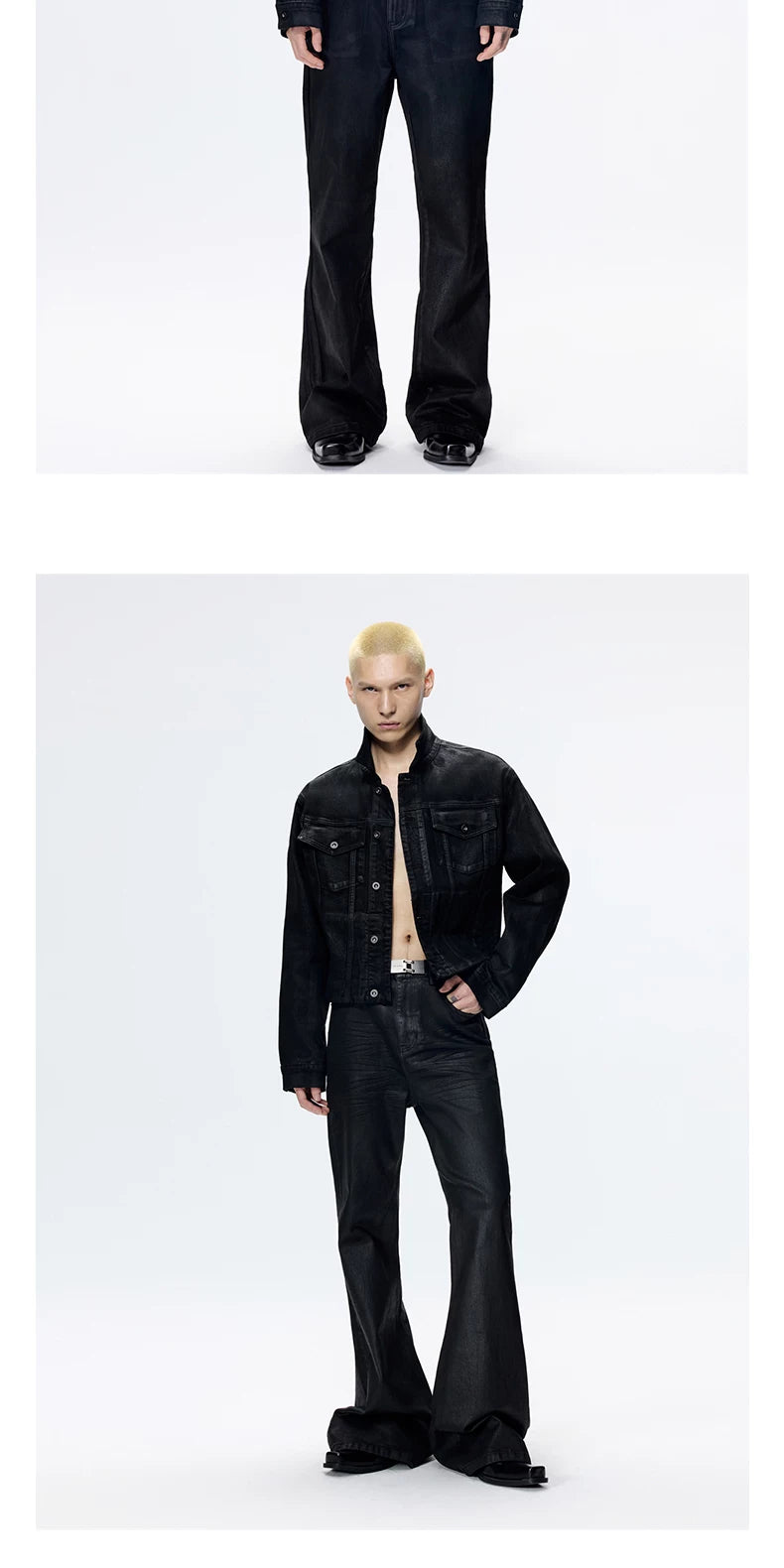 High Ounce Hand Waxed Denim Jacket