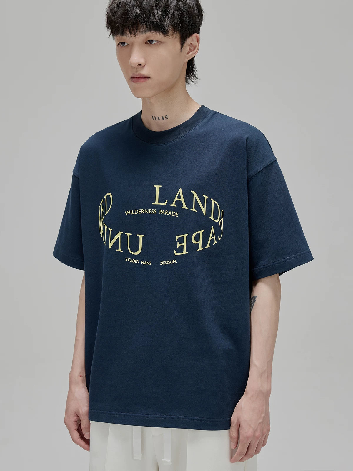 Ring Letter Print Tee