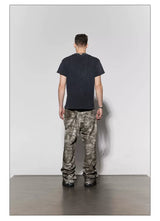 American Cleanfit Vintage Washed Badge Tee