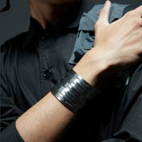 Couple Adjustable Industrial Titanium Steel Bracelets