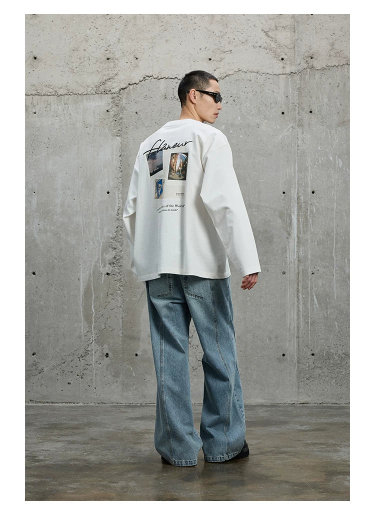 Printed Heavyweight Short & Long Sleeve Tees