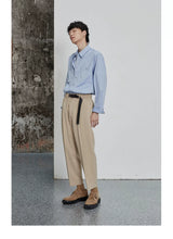80s Cotton Oxford Asymmetric Pocket Shirt
