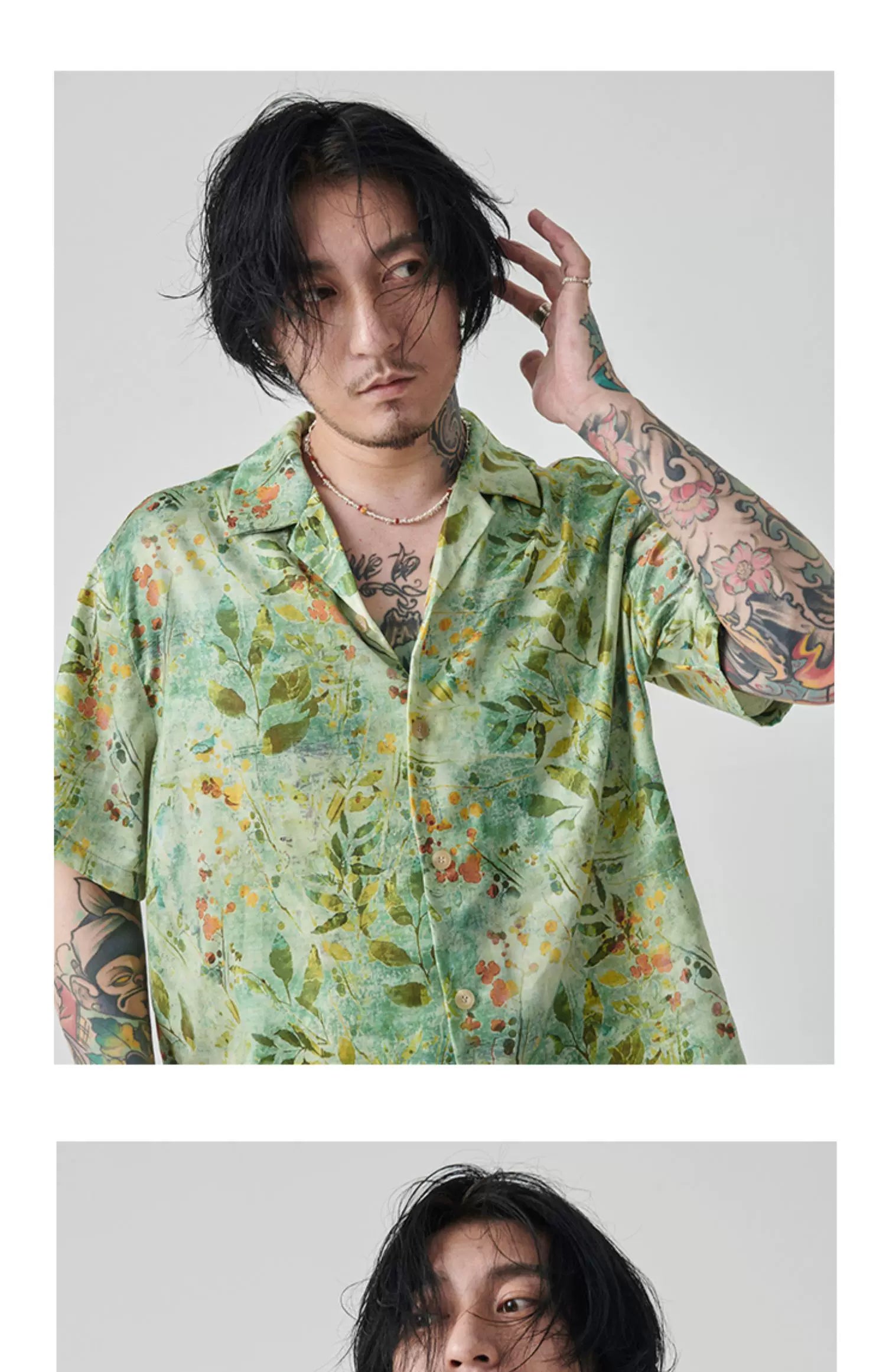 Loose Short Sleeve Hawaiian Shirt