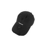 Distressed Embroidered Curved Brim Baseball Caps
