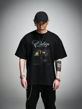 Printed Loose Short Sleeve Tee