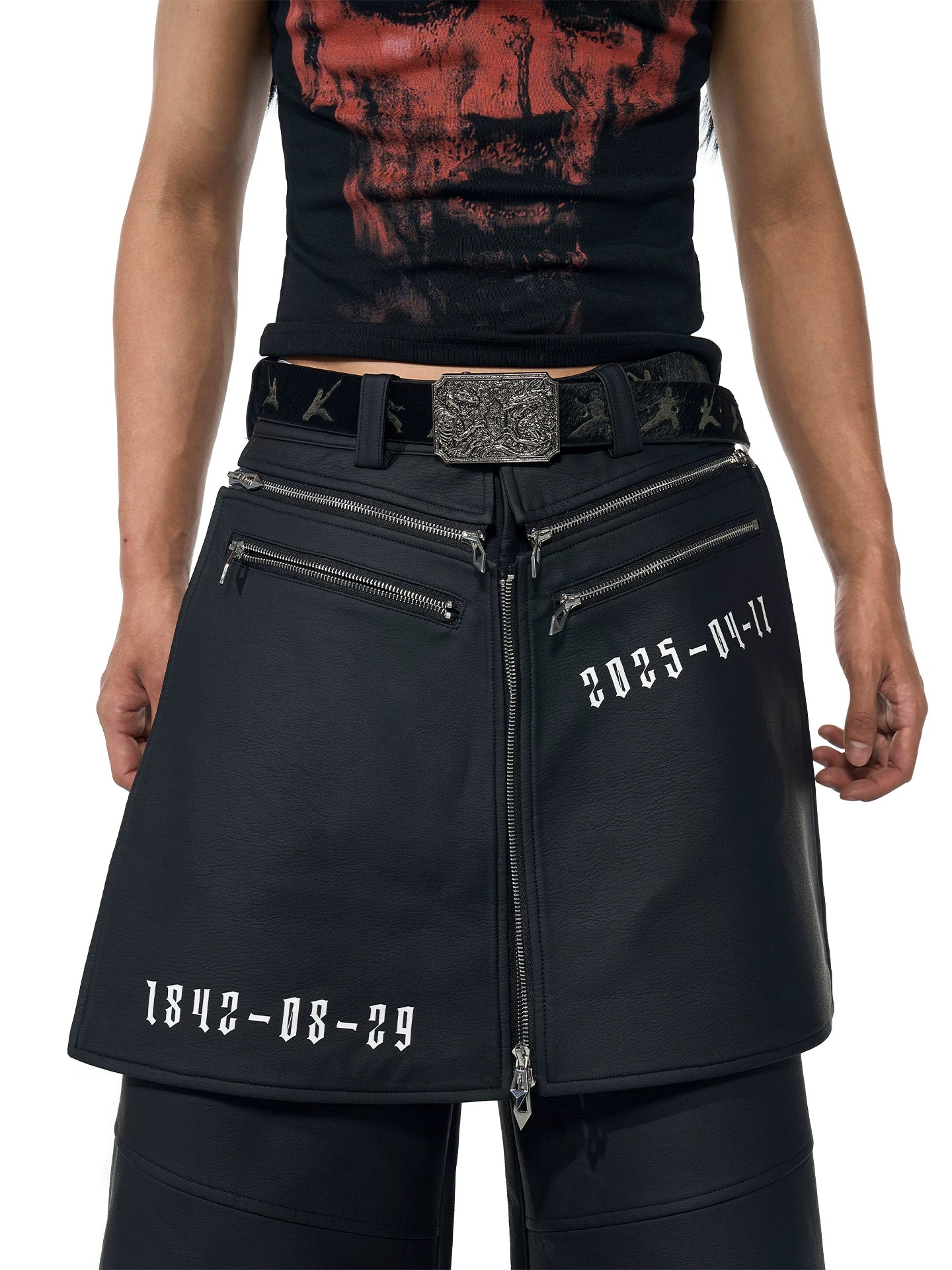 Kung Fu Silhouette Horsehair Belt