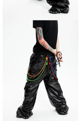 Six-color Lobster Clasp Beaded Pants Chain