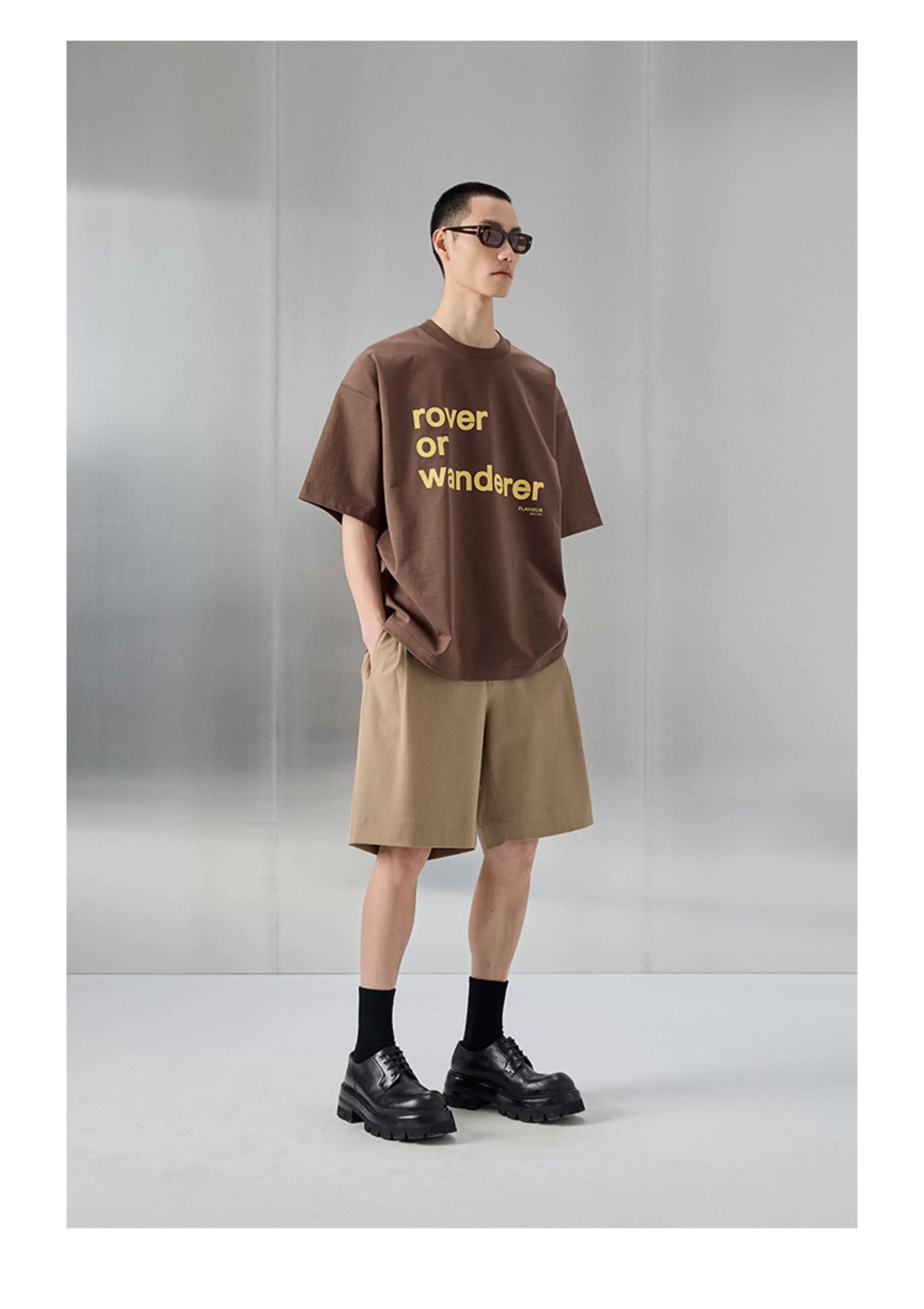 Foam Print Loose Tees