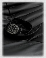 Dark Iris Silver Vintage Cowhide Belt