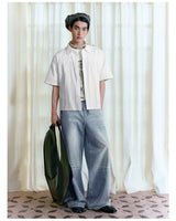 Fence Short Sleeve Cotton Shirt