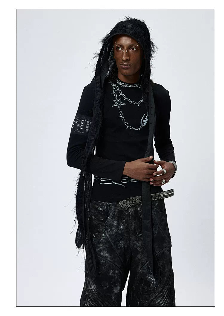 Long Rabbit Ear Hip Hop Durag