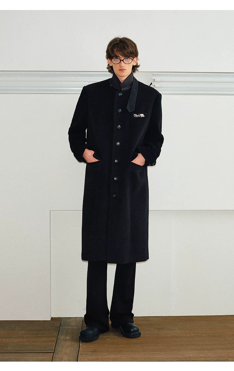 70% Australian Woolen Reversible Long Coat