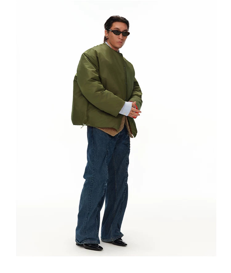 Oversized Goose Down Padded Jacket