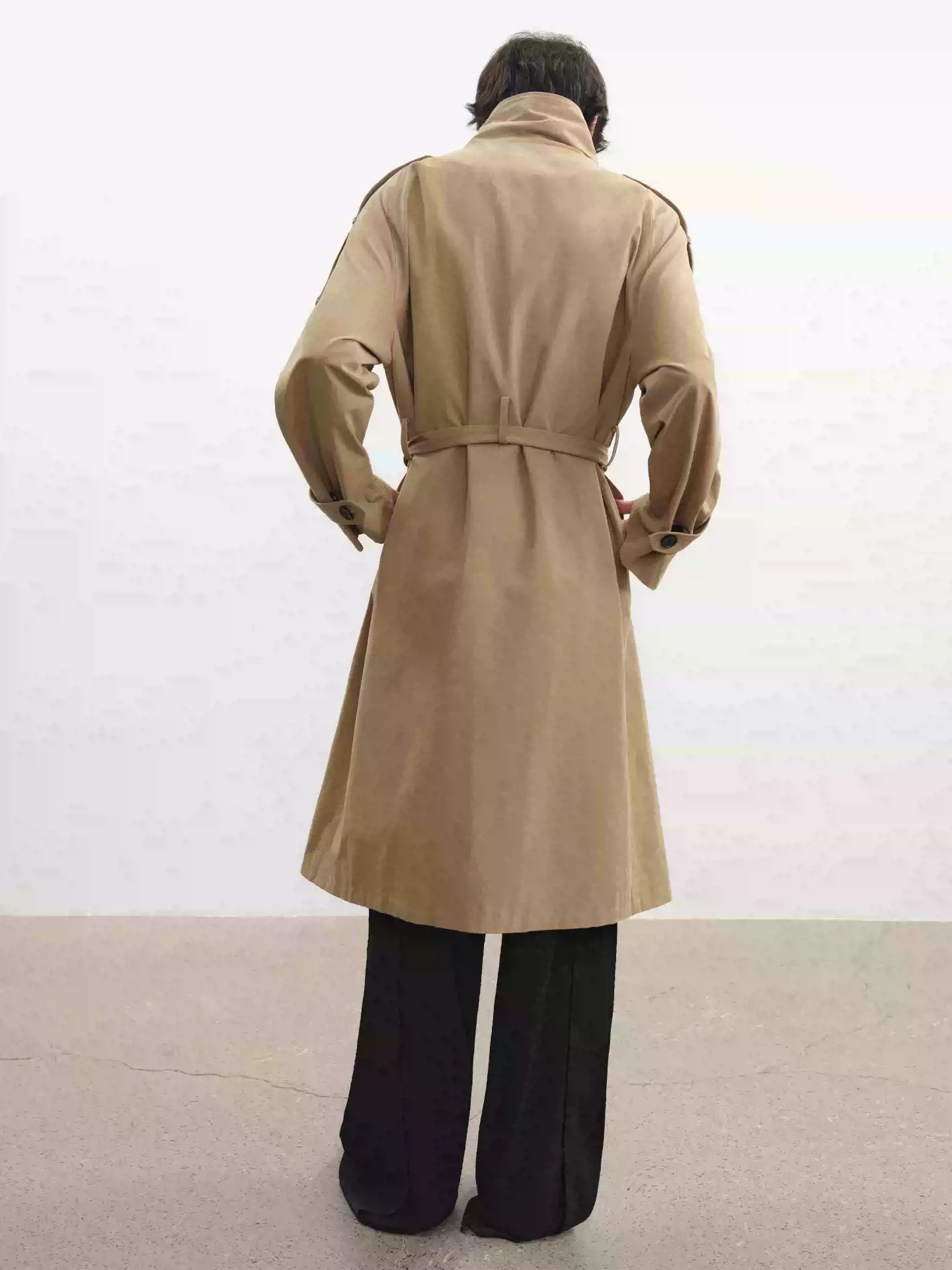 Relaxed Fit Trench Coat