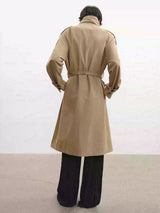 Relaxed Fit Trench Coat