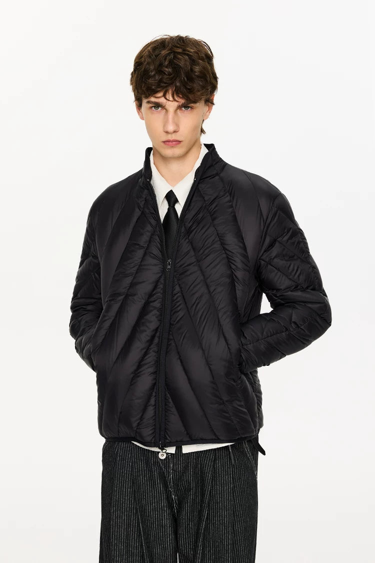 Winter Stand Collar Lightweight Down Jacket