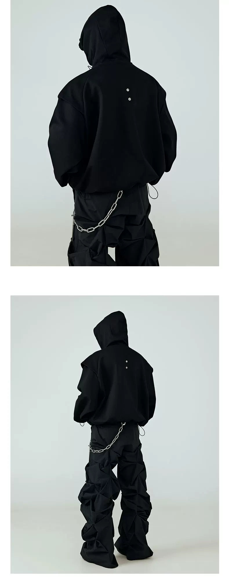 Oversized Heavy Drawstring Hoodie