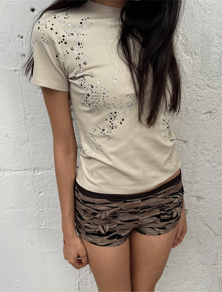 Vintage Low Waist Desert Camo Shorts