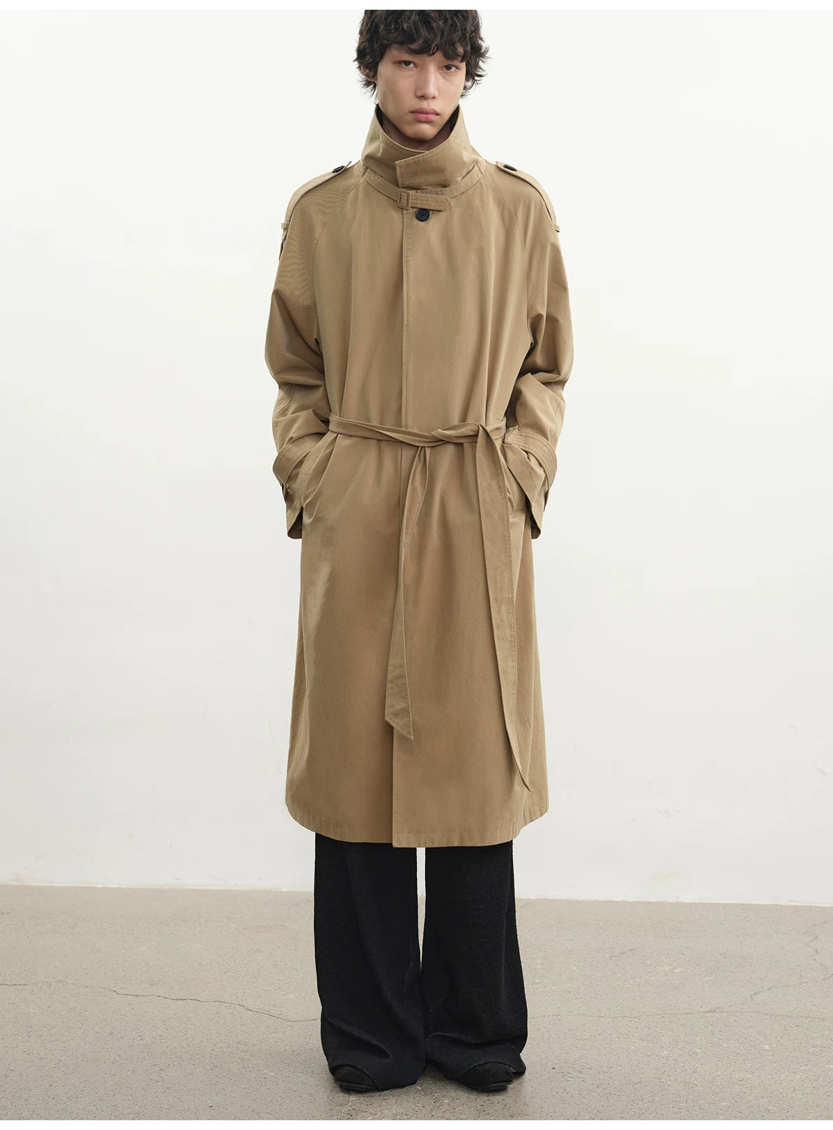 Relaxed Fit Trench Coat