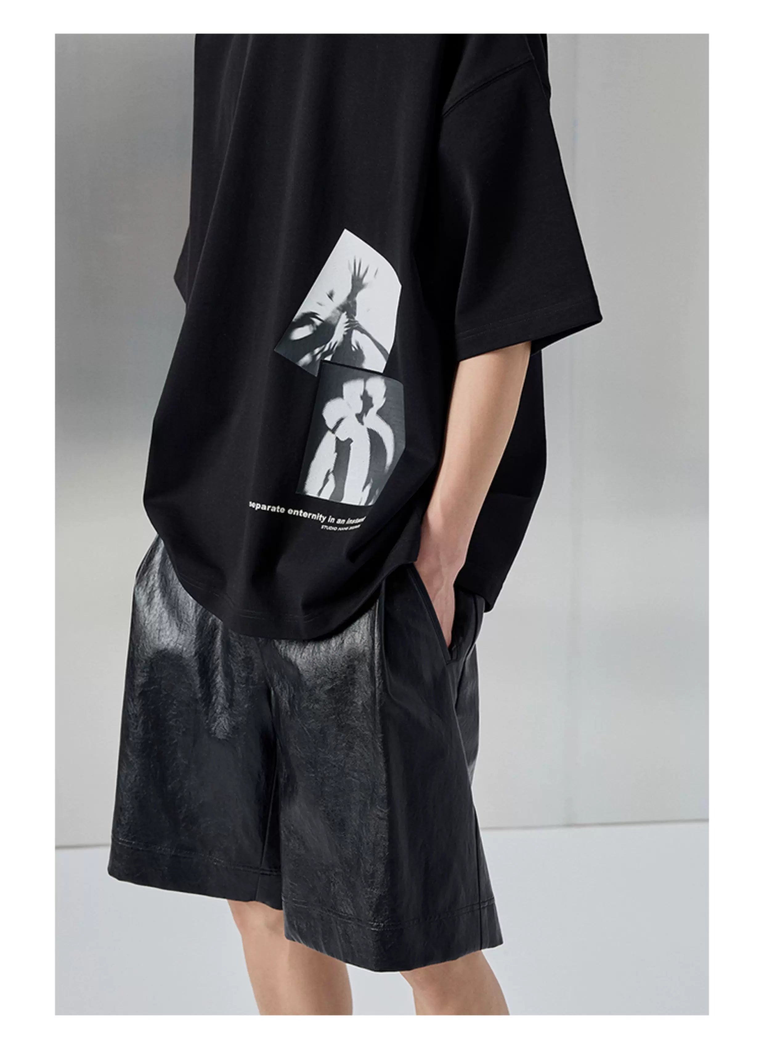 Oversized Heavyweight Double Yarn Printed Tee