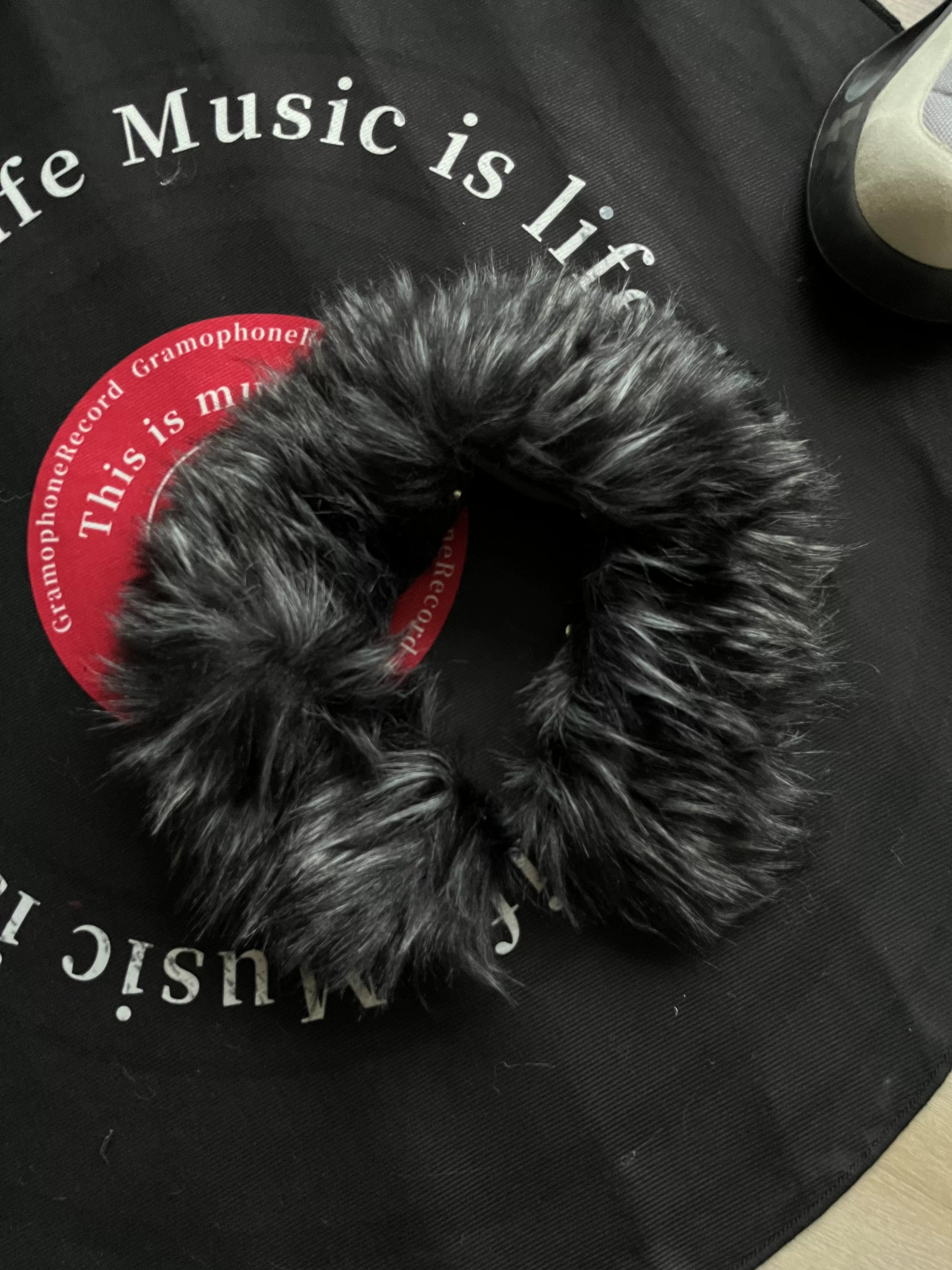 Ten-Color Removable Snap Fur Collar