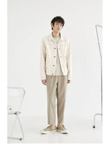 Long-Sleeved Mercerized Combed Tee