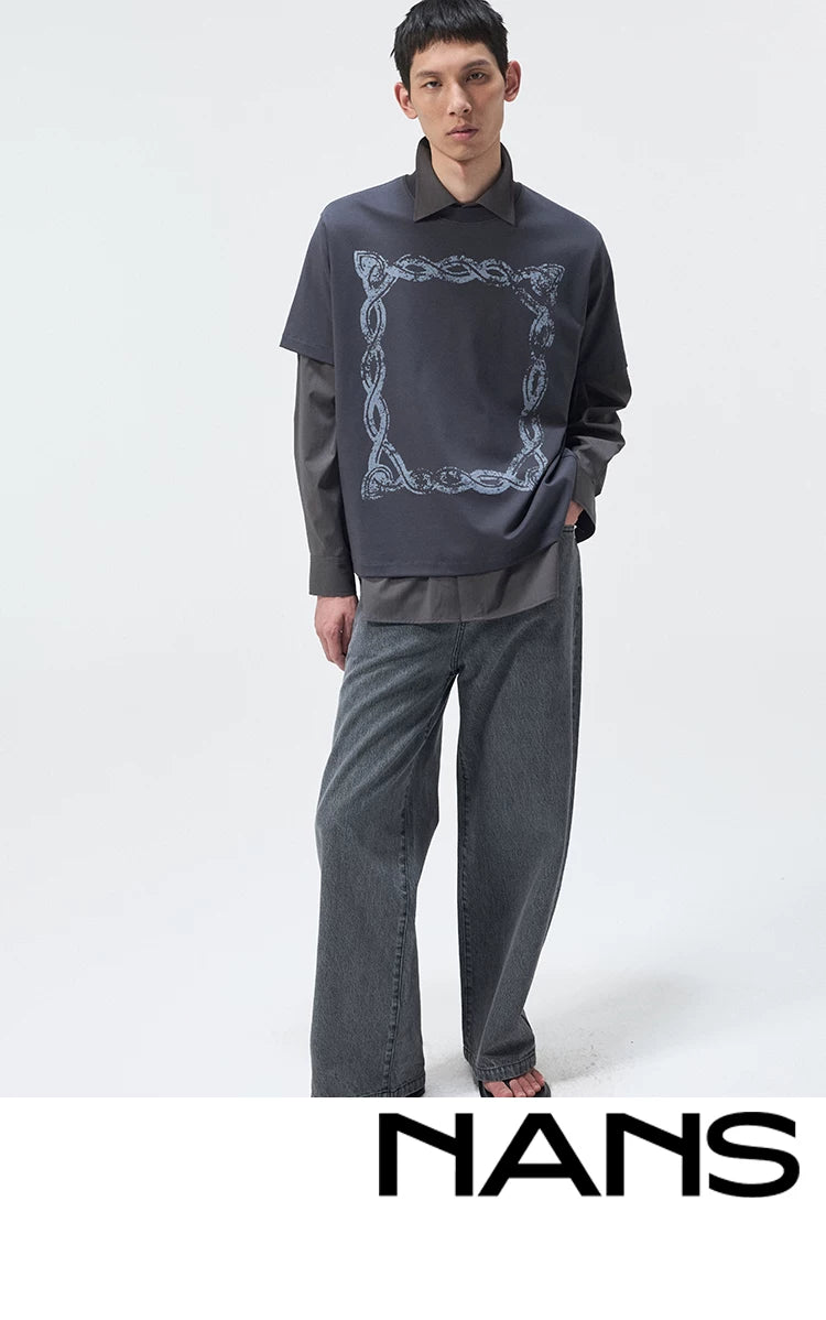 14Oz Turkish Washed Denim Straight Pants