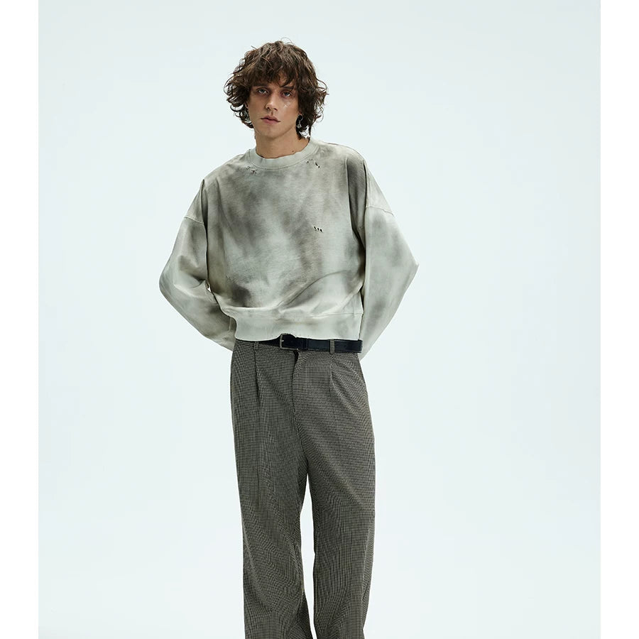 Four Color Baggy Couple Crewneck Sweatshirts