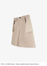 Wrinkle Resistant Saddle Pocket Shorts