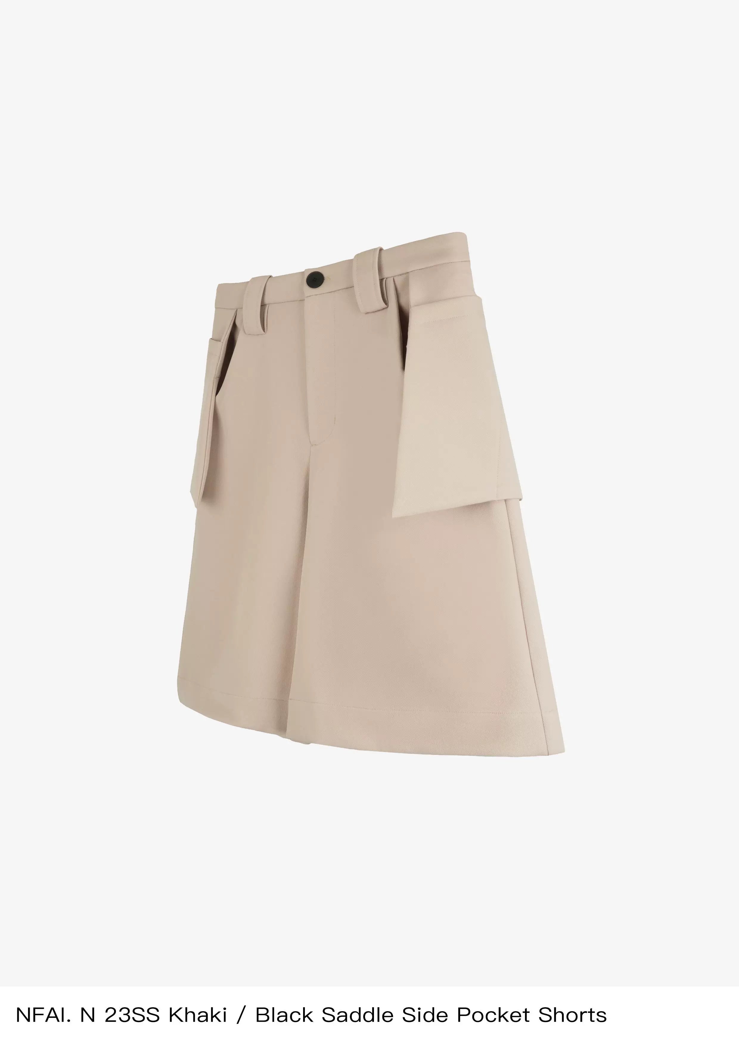Wrinkle Resistant Saddle Pocket Shorts