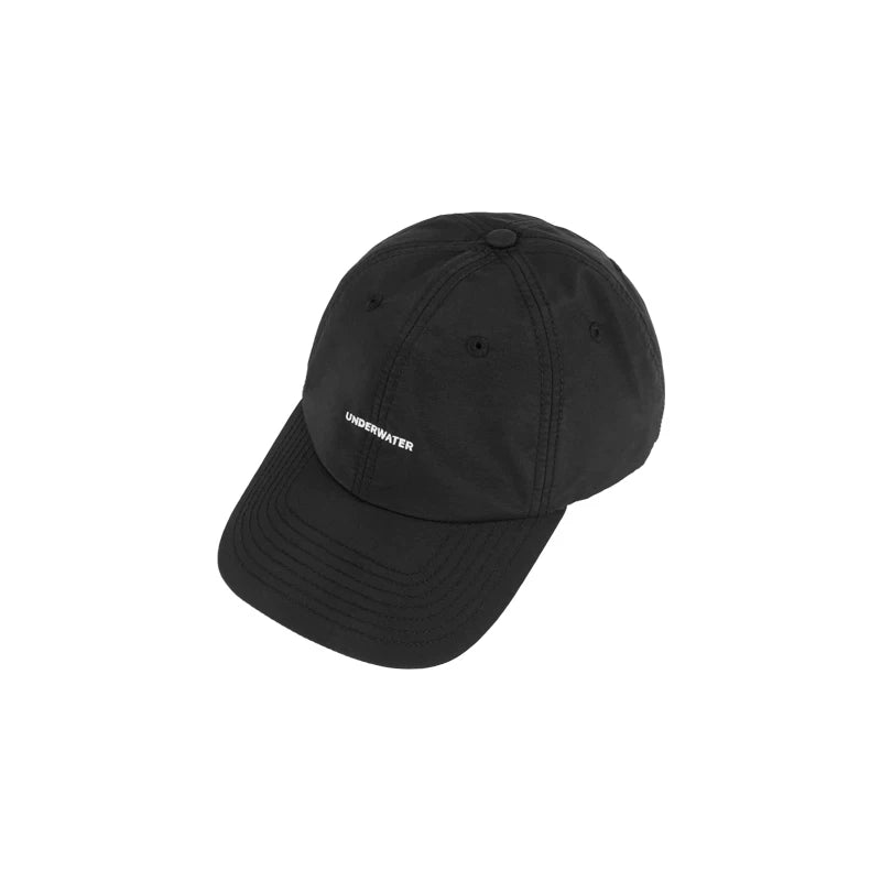 Black Waterproof Embroidered Logo Baseball Caps