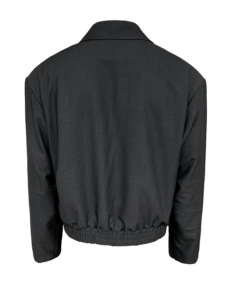 Boxy Fit Court Jacket YKK Zipper