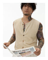 Vintage Sleeveless Knit Vest