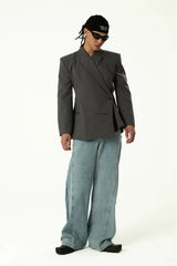 Men's Vintage Slim Wool Blazer