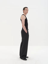 Flattering Lightweight Wide Collar Tank Tops