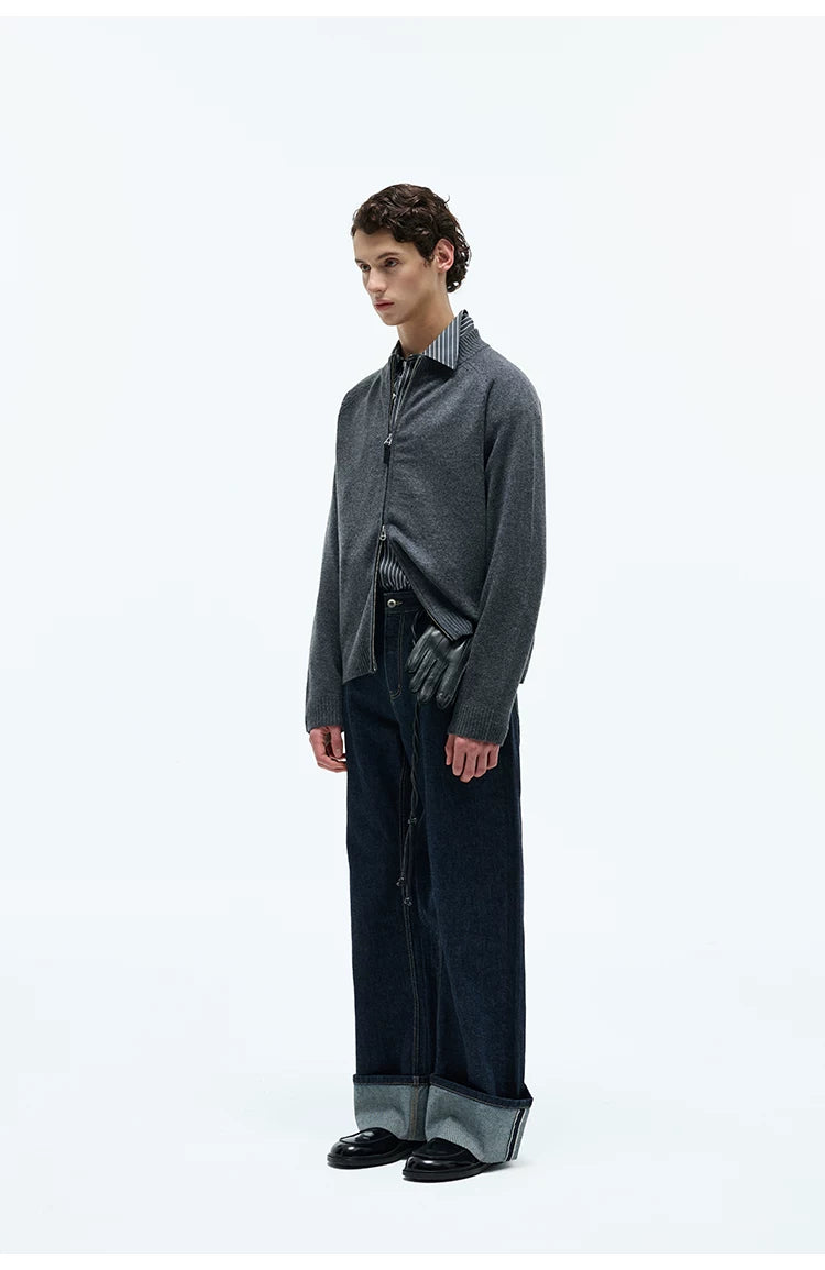 14Oz Red Selvedge Straight Denim Pants