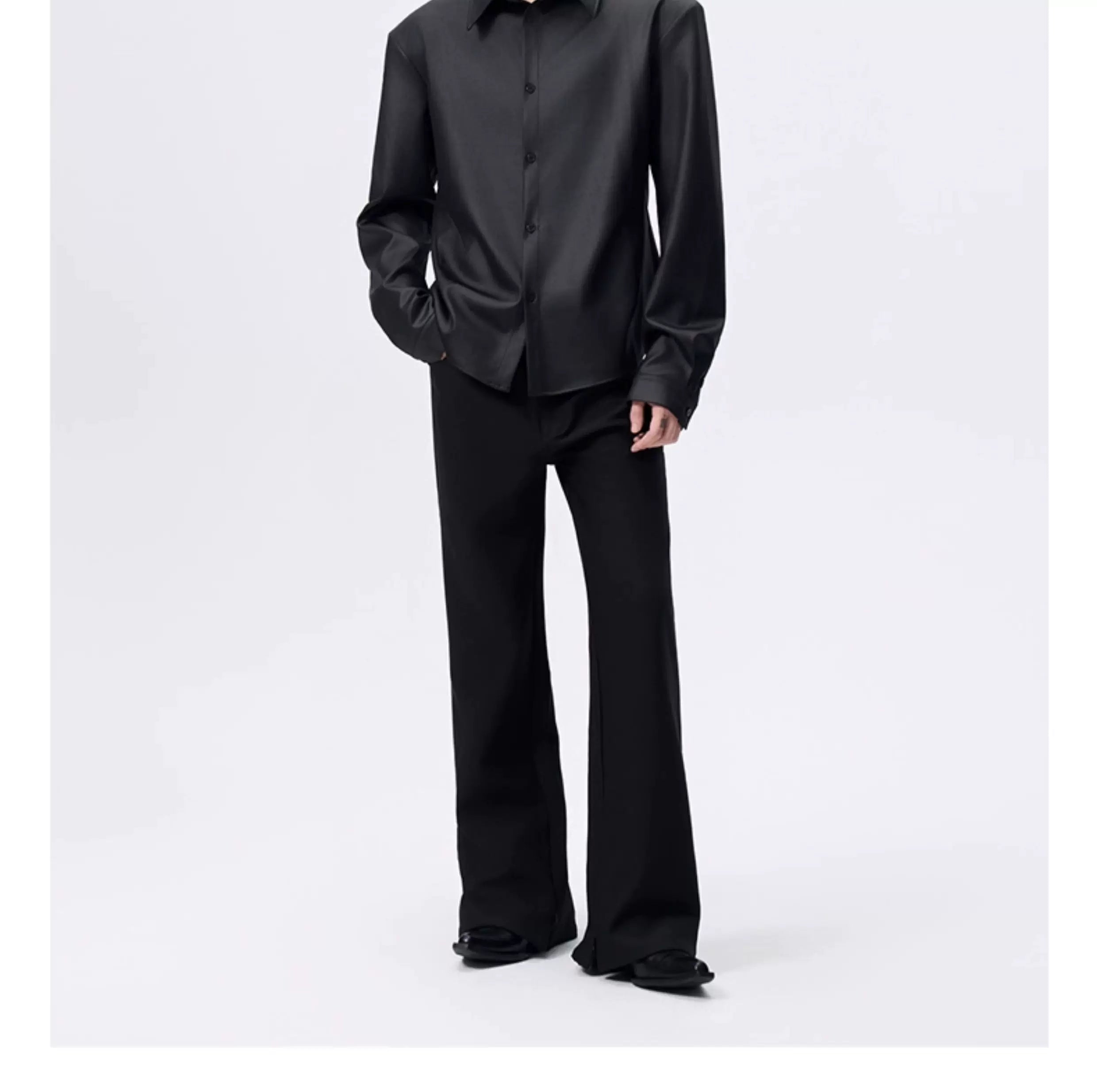Detachable Padded Long Sleeve Crop Shirt