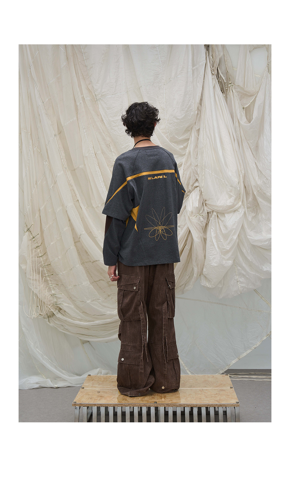 Deconstructed Patchwork Two-in-One T-Shirt