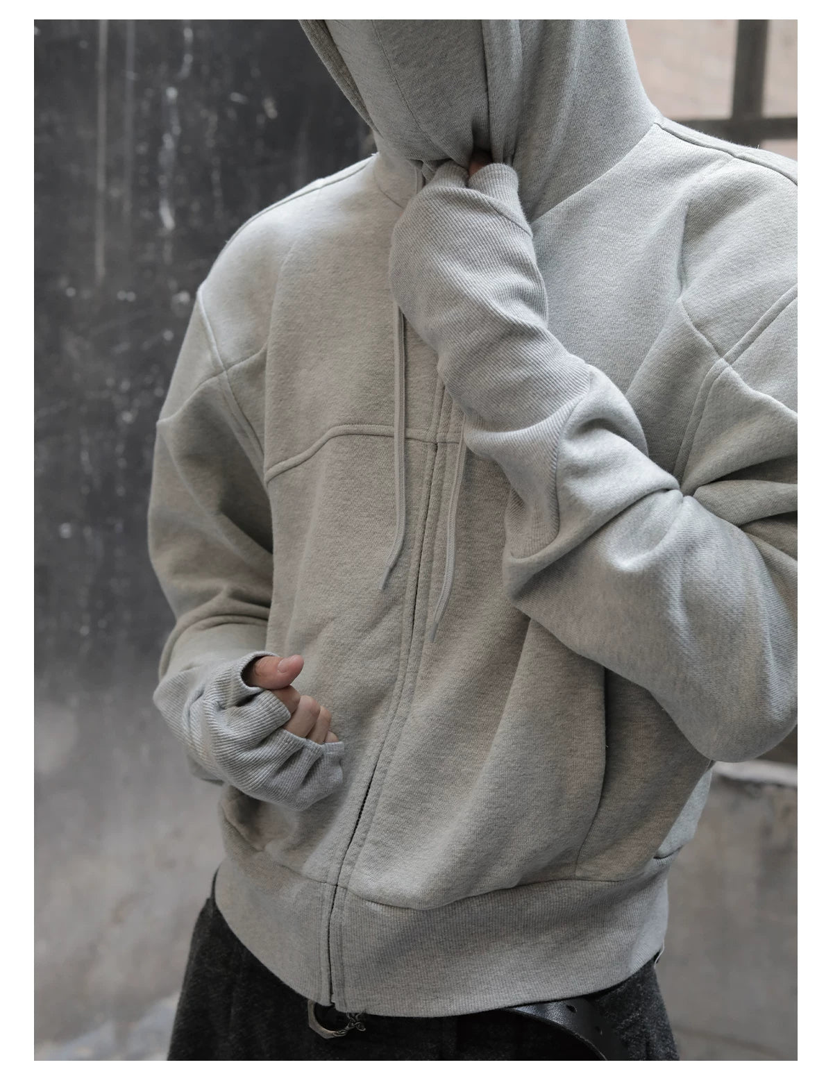 Boxer Hoodie With Five Finger Gloves