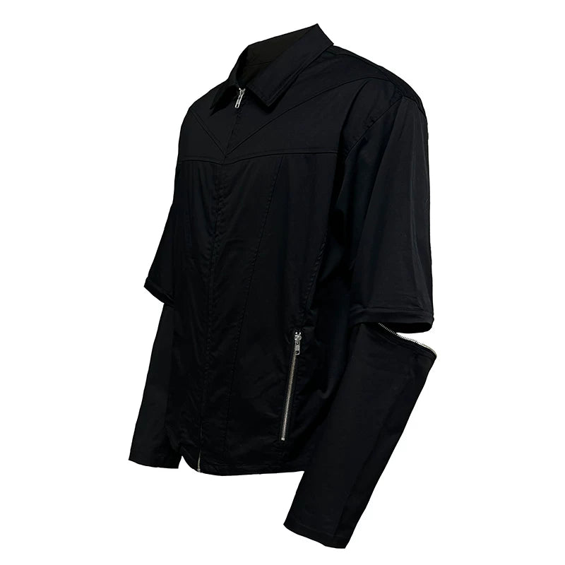 Detachable Two-In-One Shirt
