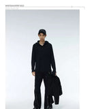 Couple Two Tone Wool Hoodies